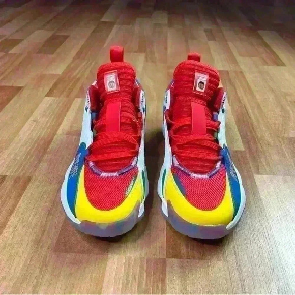 💰HUGE CLEARANCE SALE 💰 Adidas Dame 7  EXTPLY J LEGO Unisex Kids Basketball - Picture 6 of 13